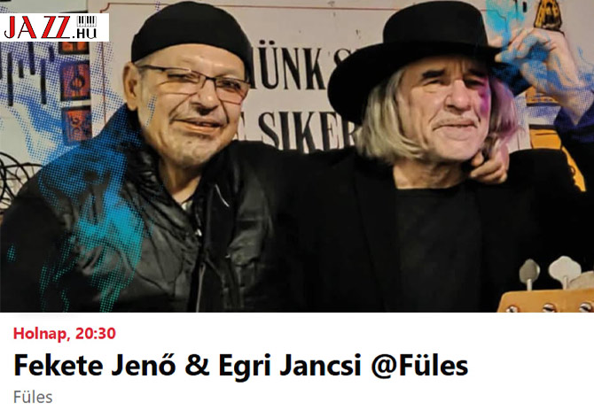 Egri JÁnos - Fekete Jenő